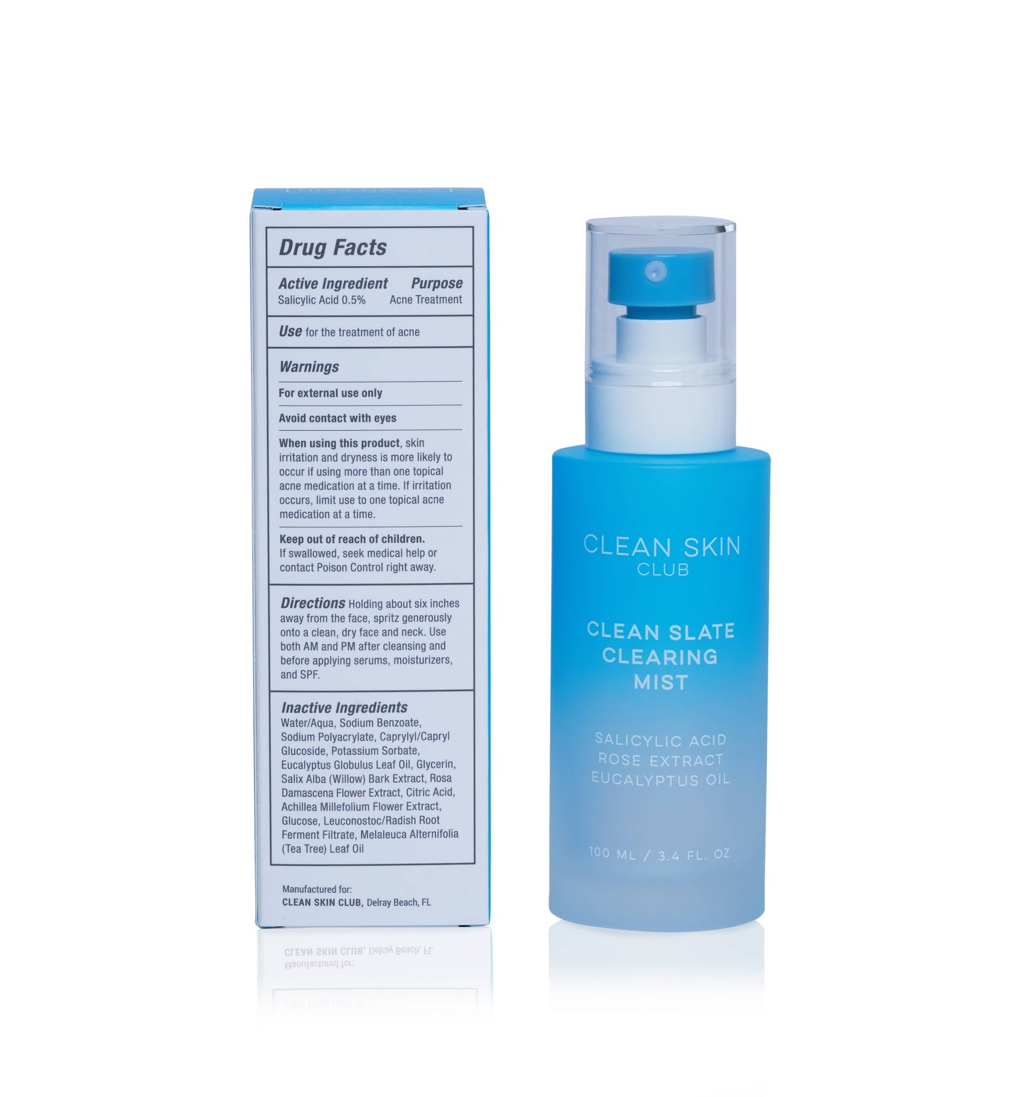 Face Mist | Clean Skin Club | Clean Slate Clearing Mist