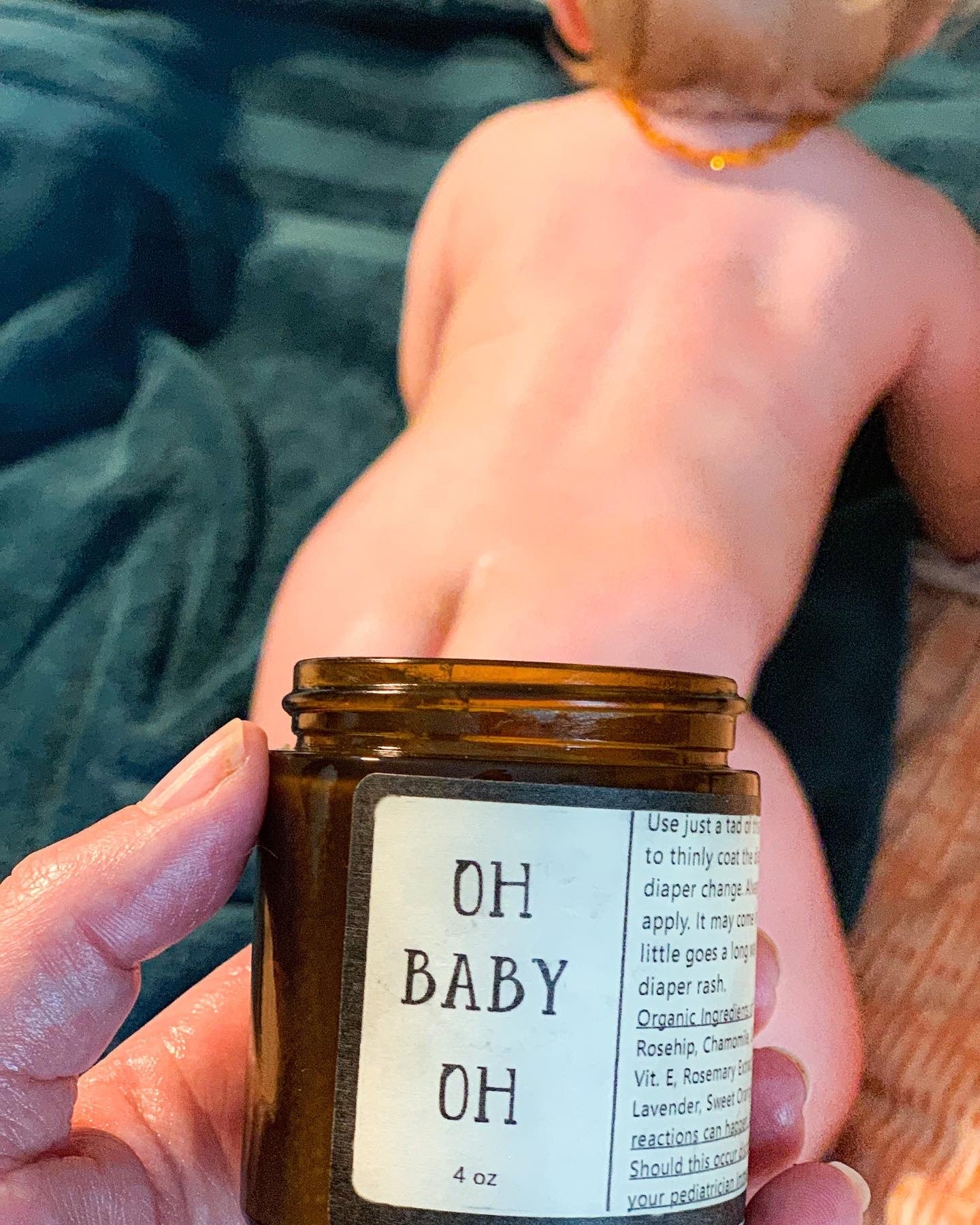 Oh Baby Oh! " What a bum!" Organic Diaper Balm