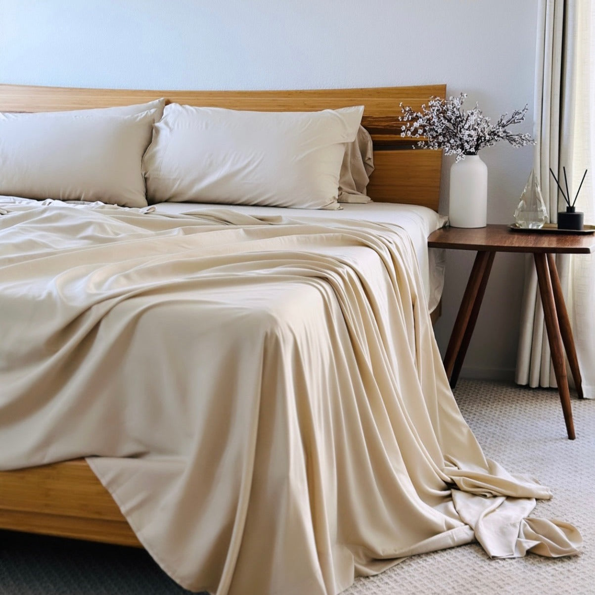 Copper-Infused Bamboo Viscose Sheet Set