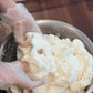 Organic Whipped Sugar Exfoliating Body Scrub - Crepey Skin Treatment - 2 oz. Travel Size