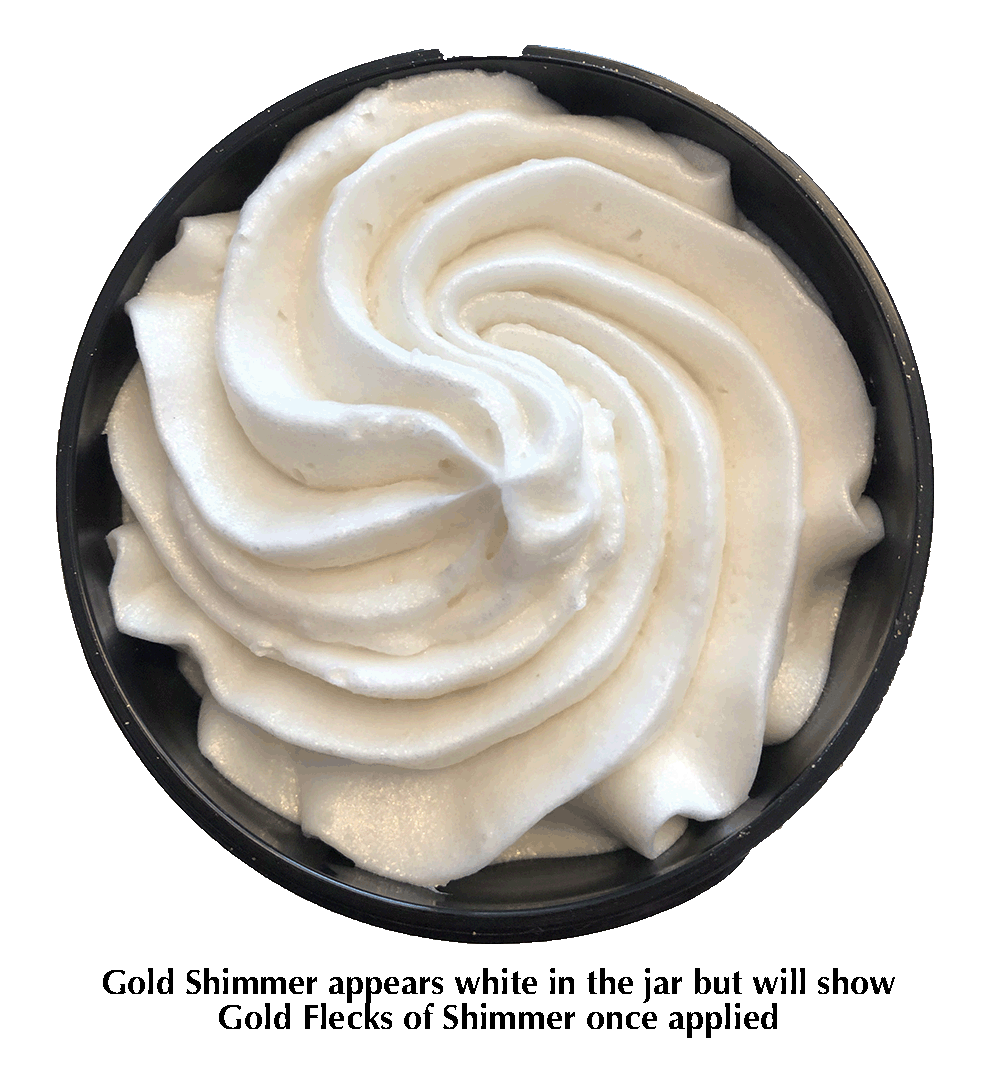 Organic Shimmering Body Butter Whipped To Perfection