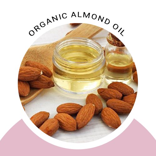 Image of almonds and almond oil