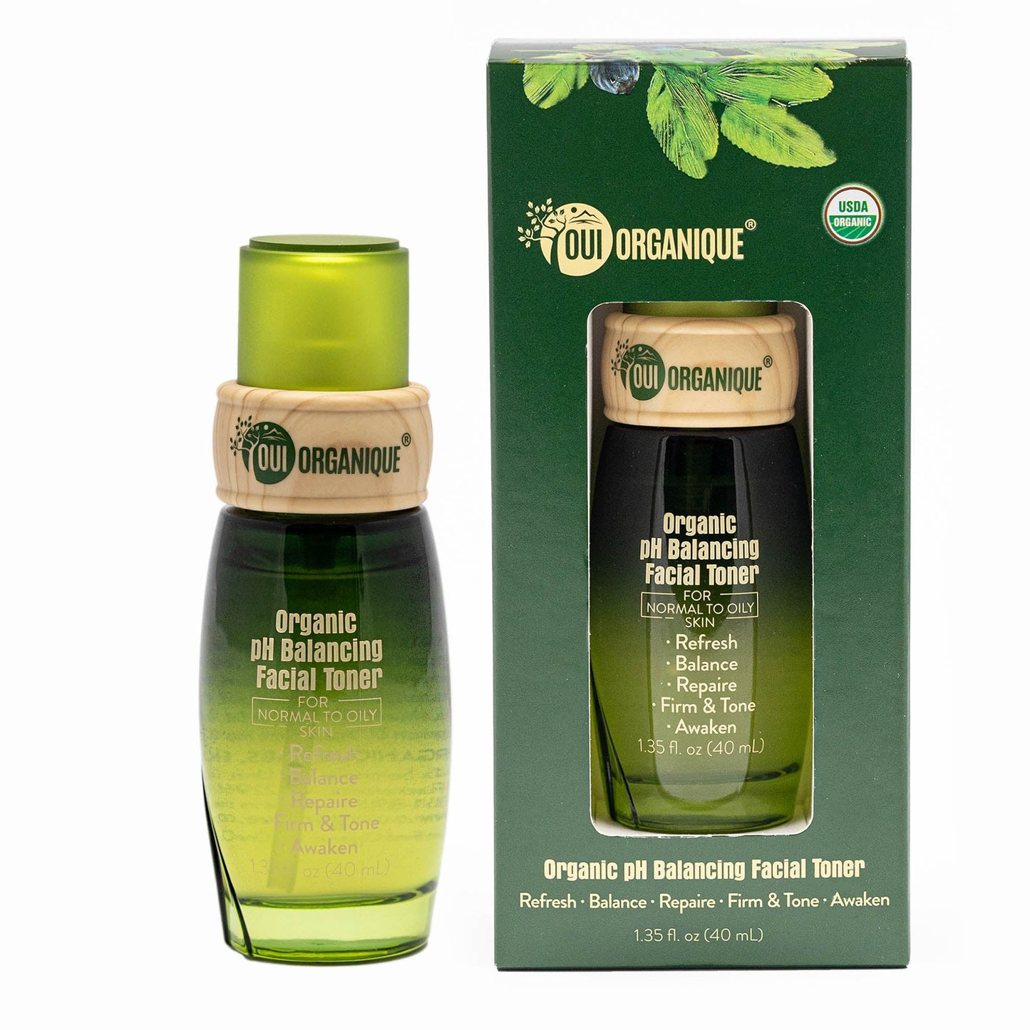 Certified Organic pH Balancing Facial Toner for Normal to Oily /sensitive Skin/Acne Skin Barrier builder